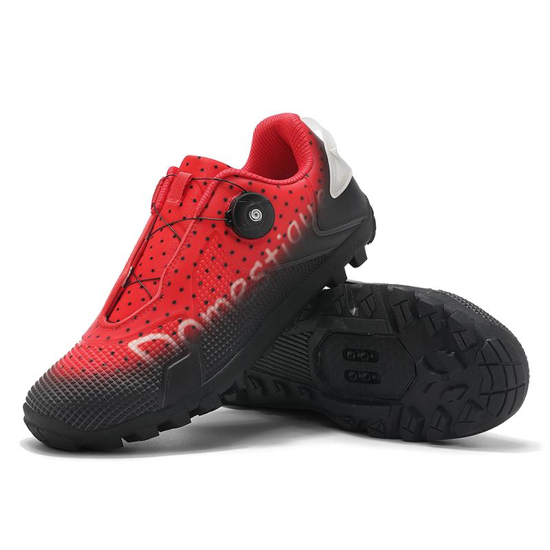 Scarpe da ciclismo MTB-DC-05 XC/Trail/MTB (Scarpe da ginnastica da uomo) - Scarpe da ginnastica da uomo per bici da strada gravel, scarpe MTB antiscivolo di alta qualità