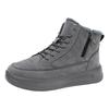 Warm Round Toe Lace Up Flat Short Boots Cold Proof Boots Warm Fashionable Versatile Boots Women's Plush Women Rain Boots Fashion