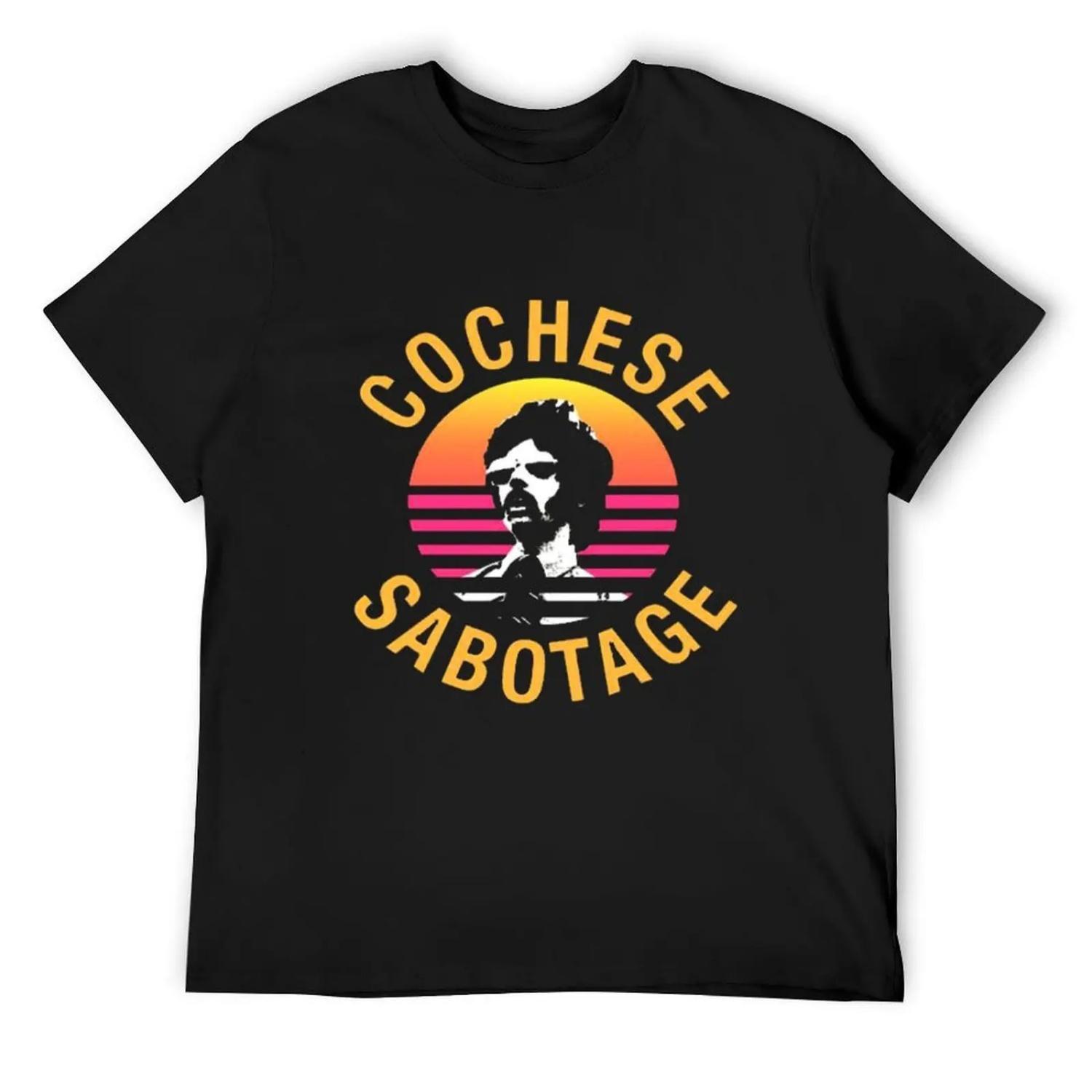 Beastie Boys cochese sabotage T-Shirt funny gifts vintage clothes shirts men S