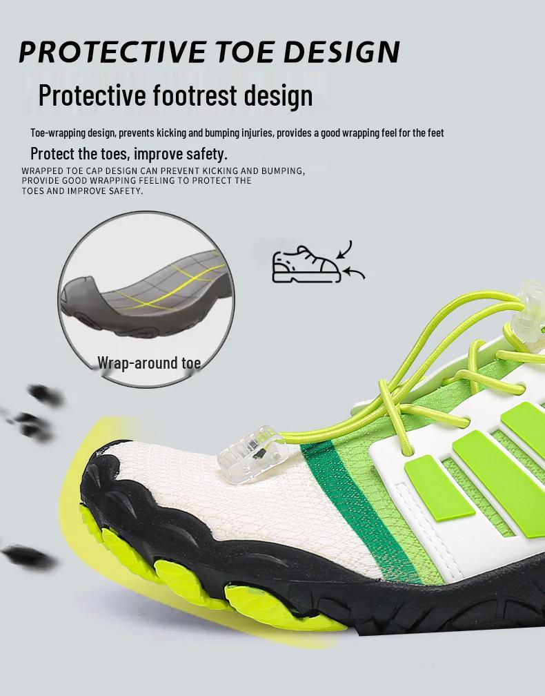 Chaussures de Plage et de Fitness Antidérapantes Respirantes pour Couples - Semelle Souple, Port Extérieur et Décontracté