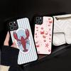 Cute Marine Life, Crabs, Lobsters For IPhone 11 12 13 14 15 16 17 Pro Max Plus TPU+PC Shockproof Back Phone Cases