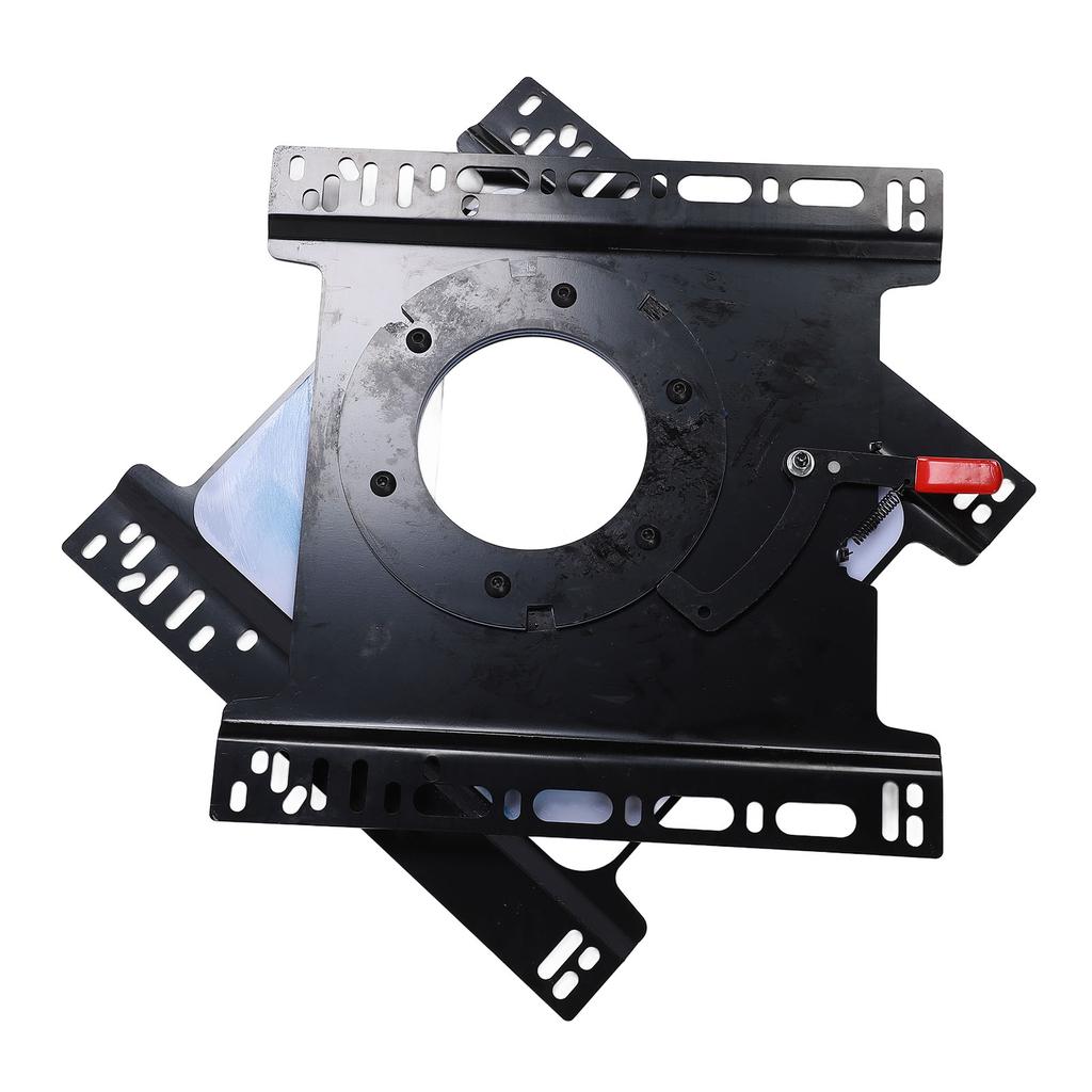 Car Seat Swivel Mount Plate 360 Degrees  Rotation Passenger Seat Swivel Base Replacement Carbon Steel Seat Turntable