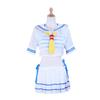 [Elf Forest] Rem Cosplay Costume Swimsuit with Hat for Photoshoot Cosplay Costume Mizugi Costume Fancy Dress Cosplay (L)