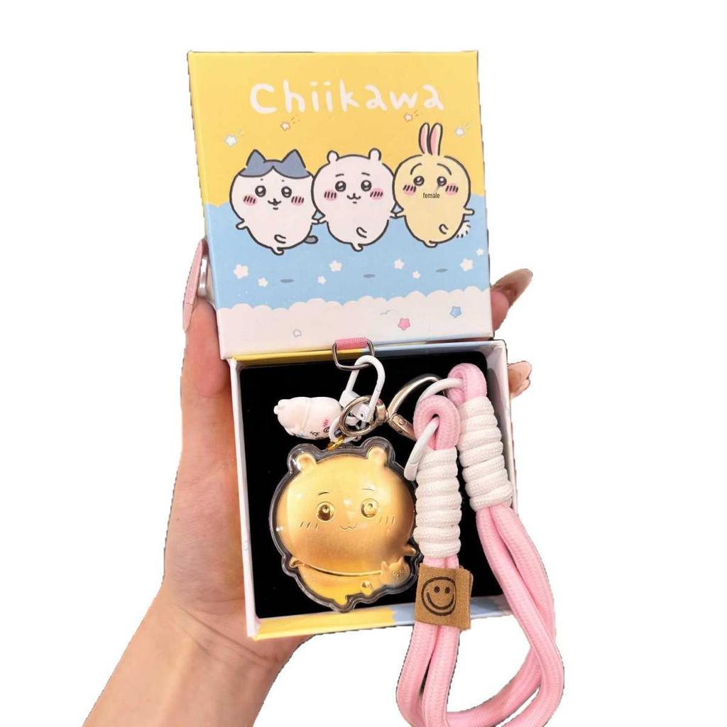Gold Cartoon Usagi Pendant Phone Strap Keychain