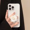 Three-Dimensional Flower Mobile Phone Airbag Bracket Xiaoqing Fresh Air Back Sticker Retractable Desktop Air Cushion Support Frame