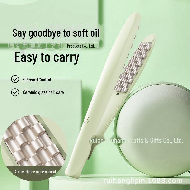 Arc Tooth Hair Perm Pad: Compact Curling Tool for Short Hair