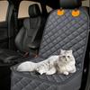 Dog Front Seat Cover Pet Car Cover Front Seat Protector Scratch-Proof Anti-Slip Pet Safety Travel Comfort System For Automotive