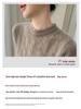 35% Cashmere Women's Round Neck Cable Knit Sweater - Autumn/Winter Pullover