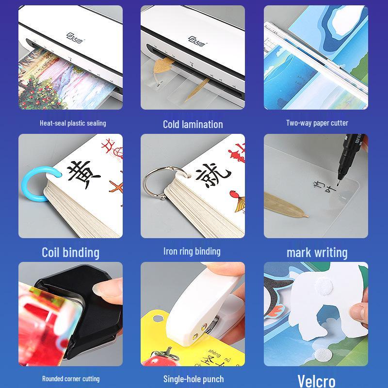 Compact 299 Photo Laminator & Sealing Machine for Office and Home Use