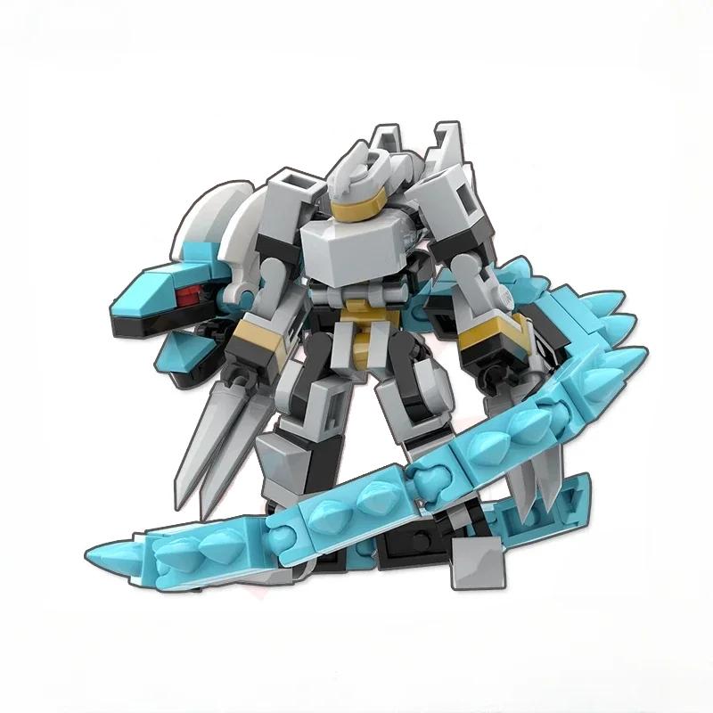 

Экзоскелет меха строительные блоки мелкие частицы миниатюрный боевой робот сборная модель мальчики и девочки подарок детская игрушка PDF Manual