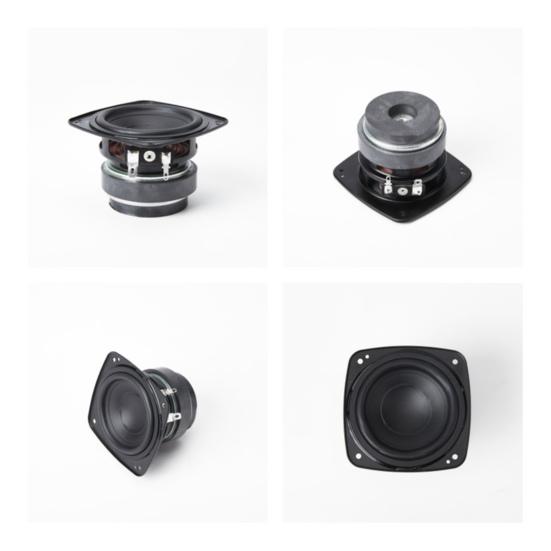 139MM Passive Radiator for Subwoofer Rubber Surround Speaker Diaphragm with Heat Dissipation Design Bass Enhancement Driver for Sealed Portable Audio