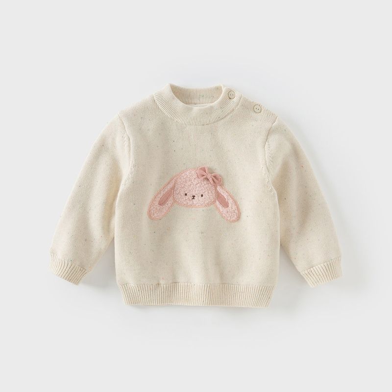 David Bella Warm New Winter Clothing Girls' Sweater Baby Half Turtleneck Knitwear Kidsren's Fleece Pullover Top