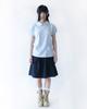 Inodoleu Pocket Midi Skirt _ Navy