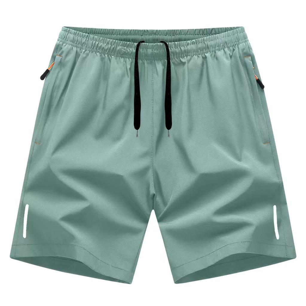Large Summer Thin Quick Drying Beach Shorts Casual Five Quarter Pants Men's Shorts