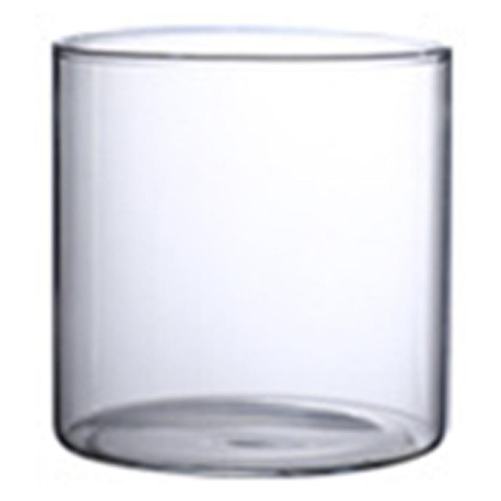 Clear Glass Flower Vase Tabletop Borosilicate Vases Floral Arrangements for Home Office Wedding Table