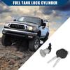 NO. 69058-35140 Fuel Door Lock Cylinder W/Keys for Toyota Tacoma 95-04 for Toyota Tundra 00-03 Fuel Tank Lock Cylinder Fuel Filler Lid Door Gas Lock