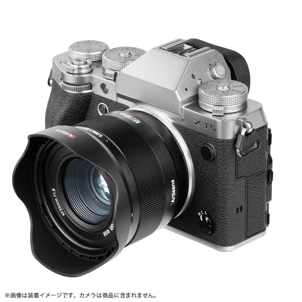 7artisans LITE 35mm Lightweight Compact AF Prime Lens Warranty Compatible with Fujifilm STM Suitable for Portrait Portable F1.8 X-mount APS-C (2-year