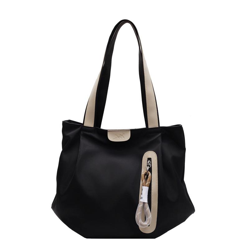 Ny Stor Kapacitet Oxford Klud Taske, Dame Skulder Underarmstaske, Studenter Klasse Pendler Taske, Japansk Tote Bag