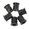 10X Motorcycle M6 Metric Rubber Well Nuts Universal Neoprene 6mm Nuts Damper Panel Fixing Windscreen Fairing Cowls Retainer Nuts
