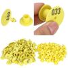 100Pcs Livestock Ear Tags, 001-100 Numbered Animal Identification Ear Tags for Cows Cattle Goats Sheep Pigs Calf