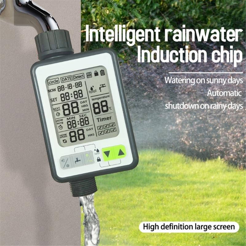 Automatic Water Timer Garden Digital Irrigation Machine Intelligent Sprinkler for Outdoor to Save Water&Time