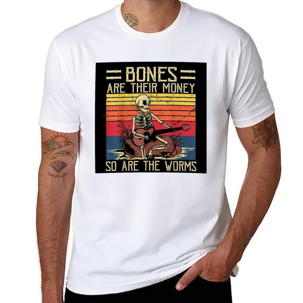 Bones Are Their Money T-Shirt Printed T Shirts for Man T Shirts for Man Pack White Man T Shirt Luxury T-Shirt
