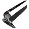 Saint Laurent Side Logo Acetate Cat Eye Sunglasses Unisex sunglasses Black SLM115001