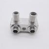 A/C Compressor Adapter Fitting A/C Compressor Fitting Adapter Replacement Aluminum Polished Finish