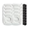 Cat Water Fountain Replacement Filter 3 Layer Filtration System with Sponges for 67oz 95oz 135oz Automatic Cat Water Dispenser