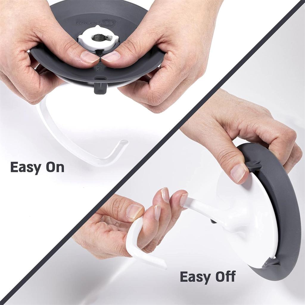 Dough Hook Shield Kitchen Mixers Accessories To Prevent Mess In Baking and Cooking Plastic Dough Hook Protective Cover