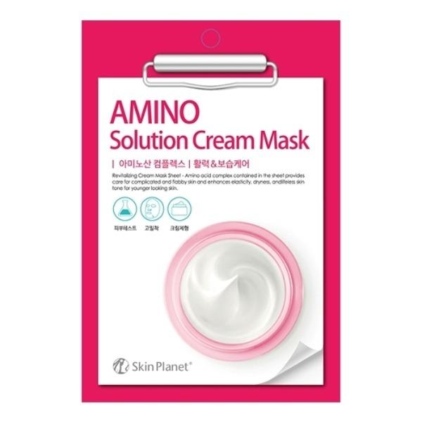 [10 листов] Skin Planet Увлажняющая кремовая маска-патч с аминокислотами_18565353_634664