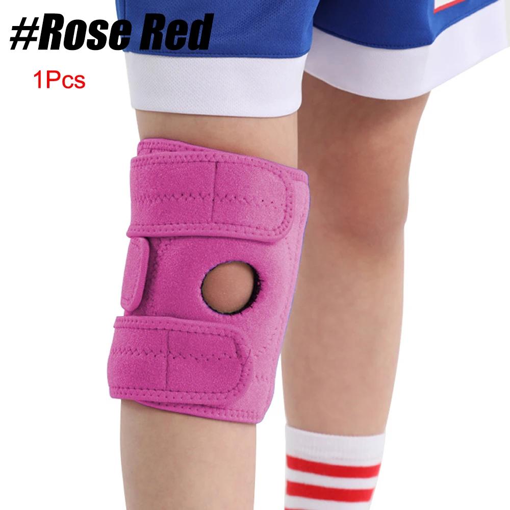Kids Knee Brace, Open Patella Stabilizer with Adjustable Straps Knee Pads Support for Arthritis, ACL, Relieves Pain, Sports