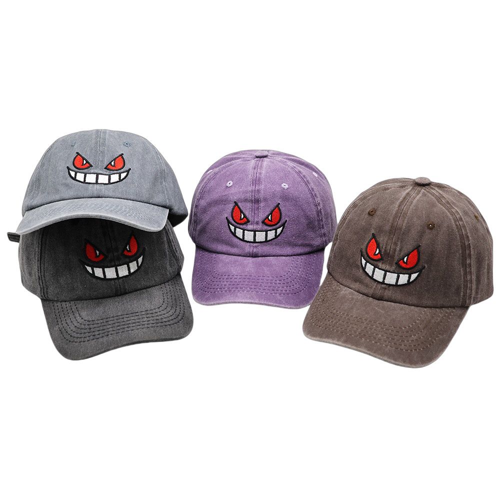 Anime Ghost Theme Baseball Cap - Children's Cartoon Baseball Cap with Sun Protection Hat