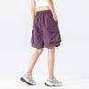 Herren Trendy Sommer Locker Gerade Cargo-Shorts - Nylon Eis Seide, Mittellang, Lässige Passform
