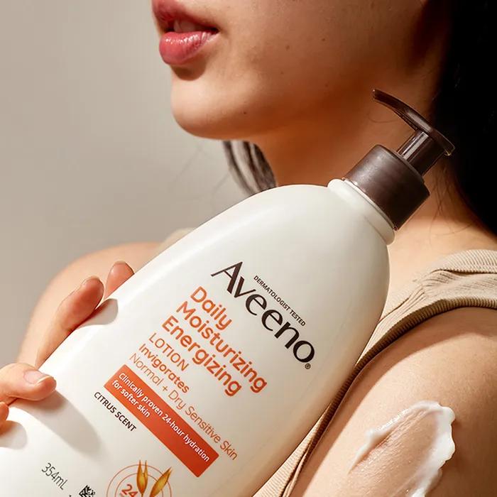 Aveeno Belebende Lotion 354mlx2+(erhöht) Aveeno Tägliche Waschlotion 30g