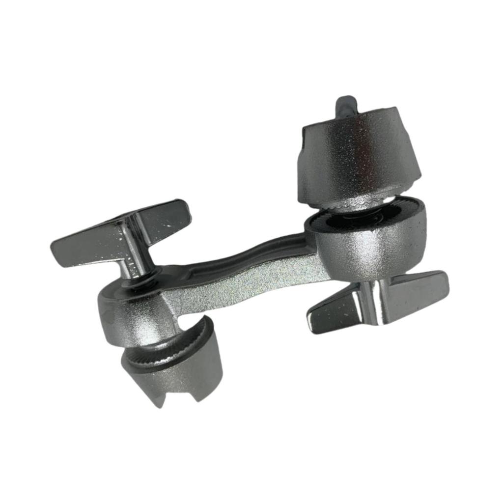 Drum Extension Stand Clamp Metal Extended Cymbal Holder Clip Hardware Universal for Cymbal Drum Percussion Instrument Accessory