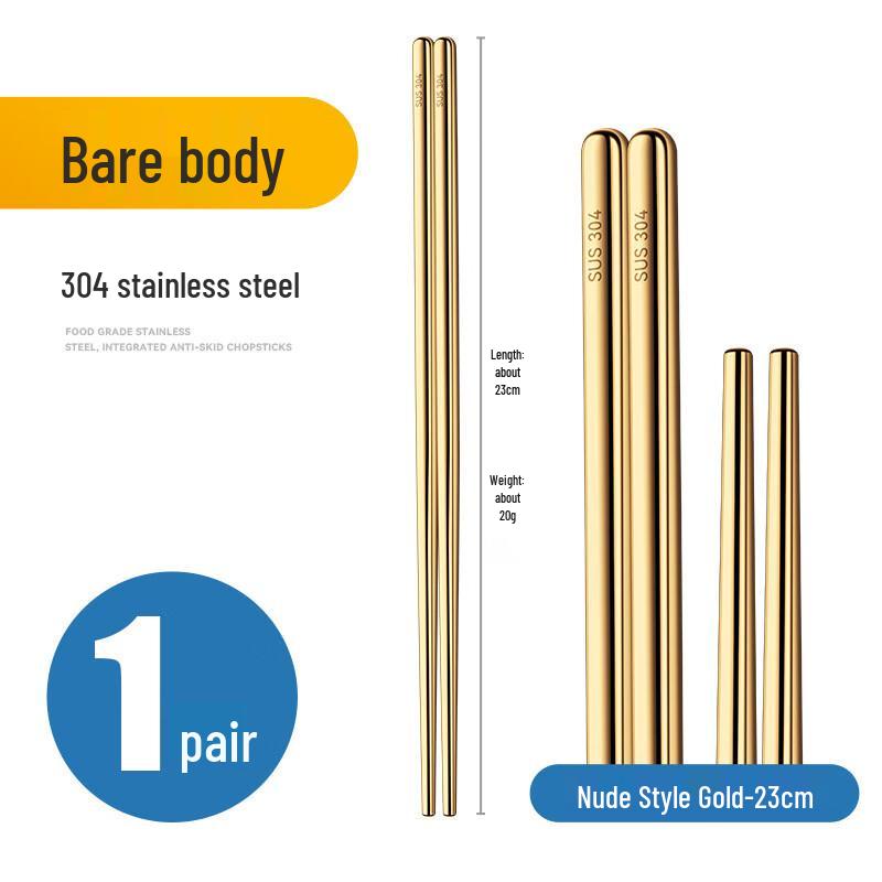 

ZISIZ Hollow Anti-slip Reusable Chopsticks