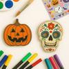 Pack 2 Citrouilles ou Têtes de Mort LED à Personnaliser – Décoration Halloween