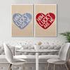 1pc Retro Trendy Aesthetic Poster Apartment Decor Typography Hand Written Quote Wall Art Digital Livingroom Dining Room Kitchen