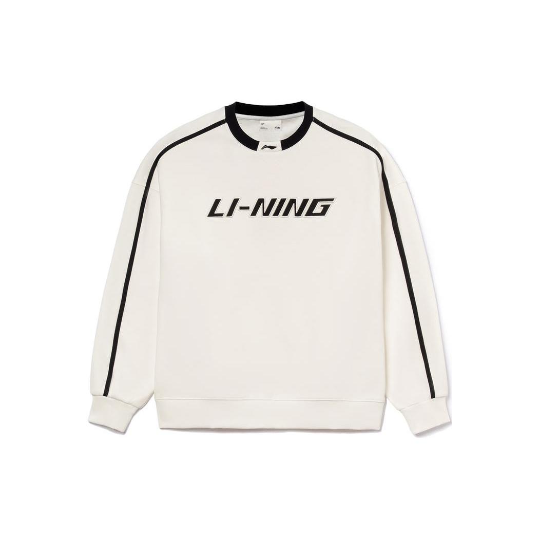Li Ning Sweatshirts Unisex Crew Neck Moderate Regular YWDT541-1 3XL