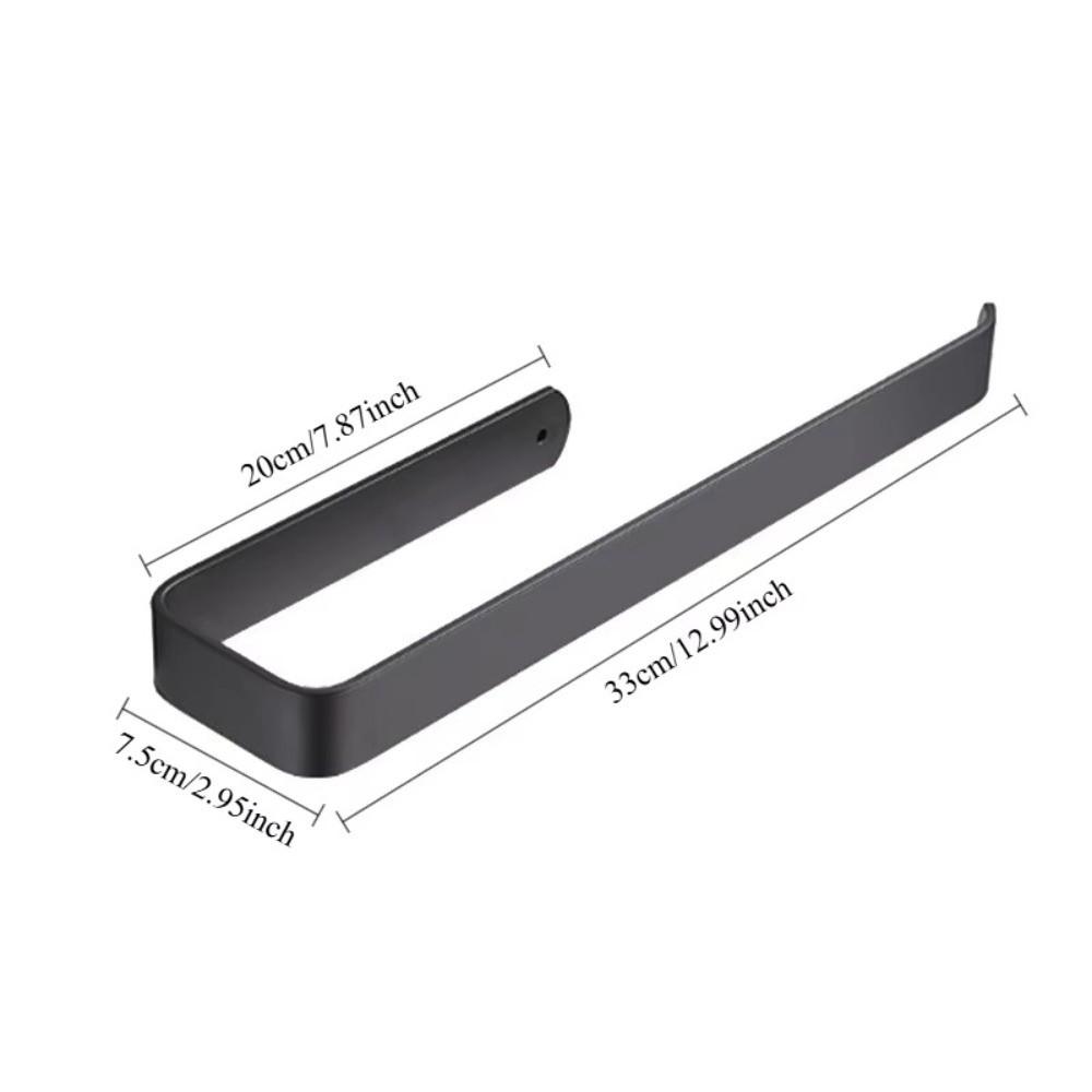 Wall-Mounted Tissue Holder Self Adhesive Kitchen Storage Organizer Paper Holder Home Organization