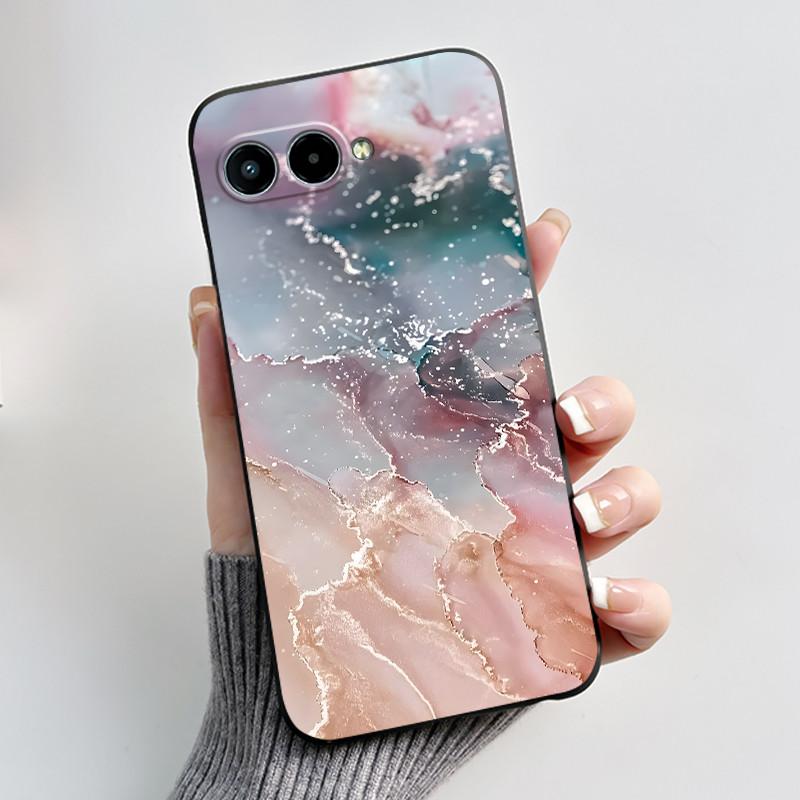 Case For TCL T-Mobile T Phone 3/ Revvl 8 Bumper Black Shockproof Soft Casing Fashion New Design Mighty Dragon Pattern Cover