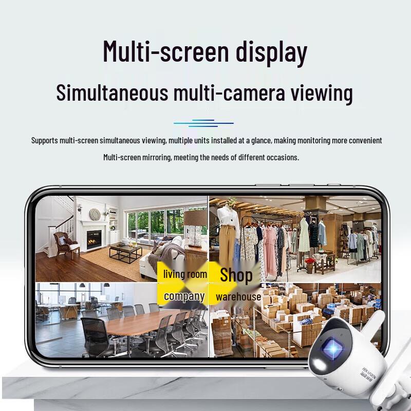 Hikvision 2MP HD Wireless WiFi Outdoor Security Camera CN plug (adapter included)