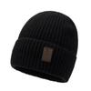 Men's And Women's Knitted Hats For And Winter Cold Plus Velvet Hats Fashionable Wool Hats Outdoor Sports Pullover Hats
