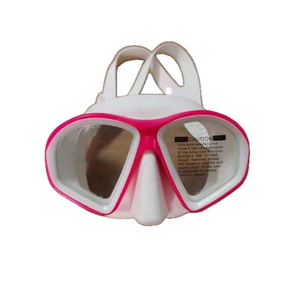 Adult Diving Mask with Tempered Glass and Silicone Seal