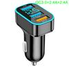 SEAMETAL Car Charger Fast Charging DC12V 24V USB Auto Charger QC3.0 PD Super Fast Charging Phone For Iphone Huawei Xiaomi OPPO