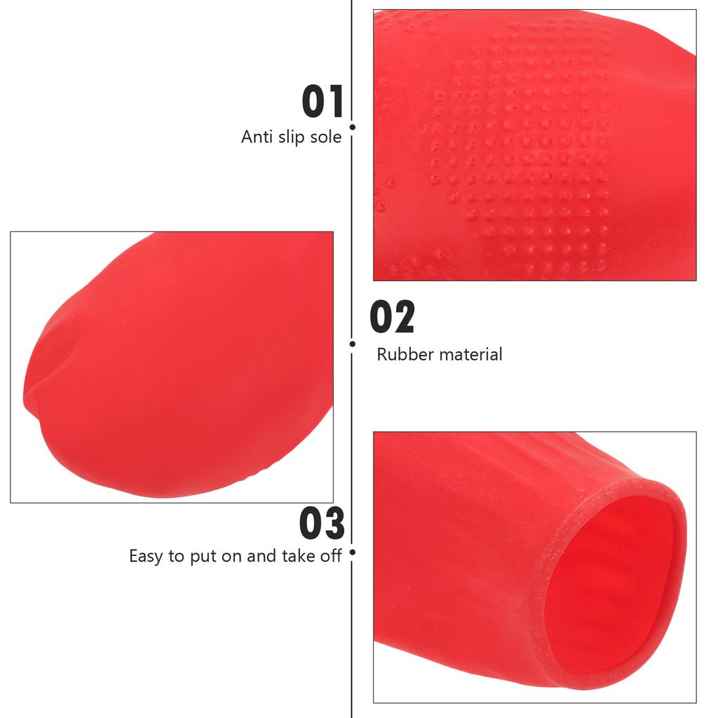 4Pcs Pet Waterproof Shoes for Dogs Lightweight Non-Slip Rain Boots Protective Outdoor Dog Shoes for Walking Jogging