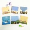 Korean Style Forest Girl Tearable Sticky Note Pad