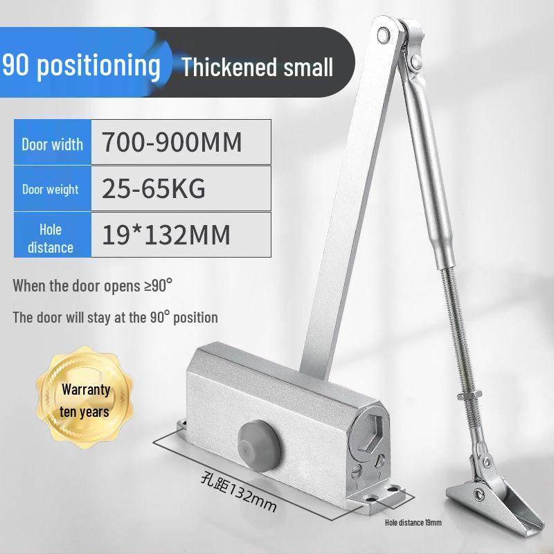 Hydraulic Silent Fire Door Closer - Push-Pull Main Door Buffer Unit