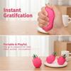 Simulation Dragon Fruit Shaped  Toy Slow Rising Stress Relief Squeeze Toy For Anxiety Relief Anti Stress For Kids Adults
